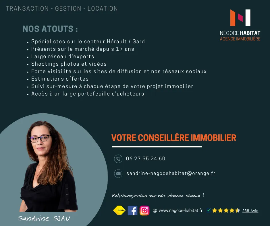 Opportunité rare : maison à rénover avec grand terrain à Sommières 