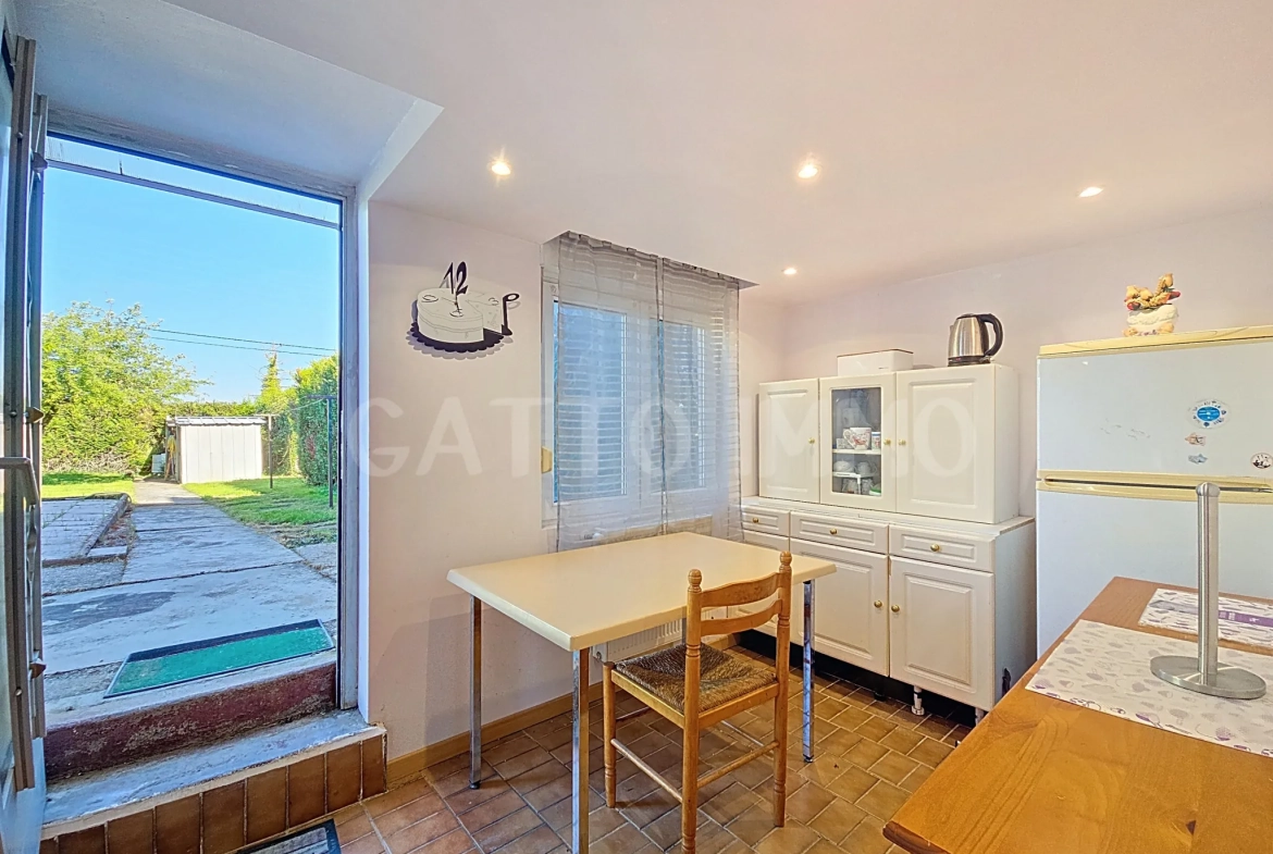 Maison à Pierrevillers de 95 m² avec jardin, garage et 3 chambres 