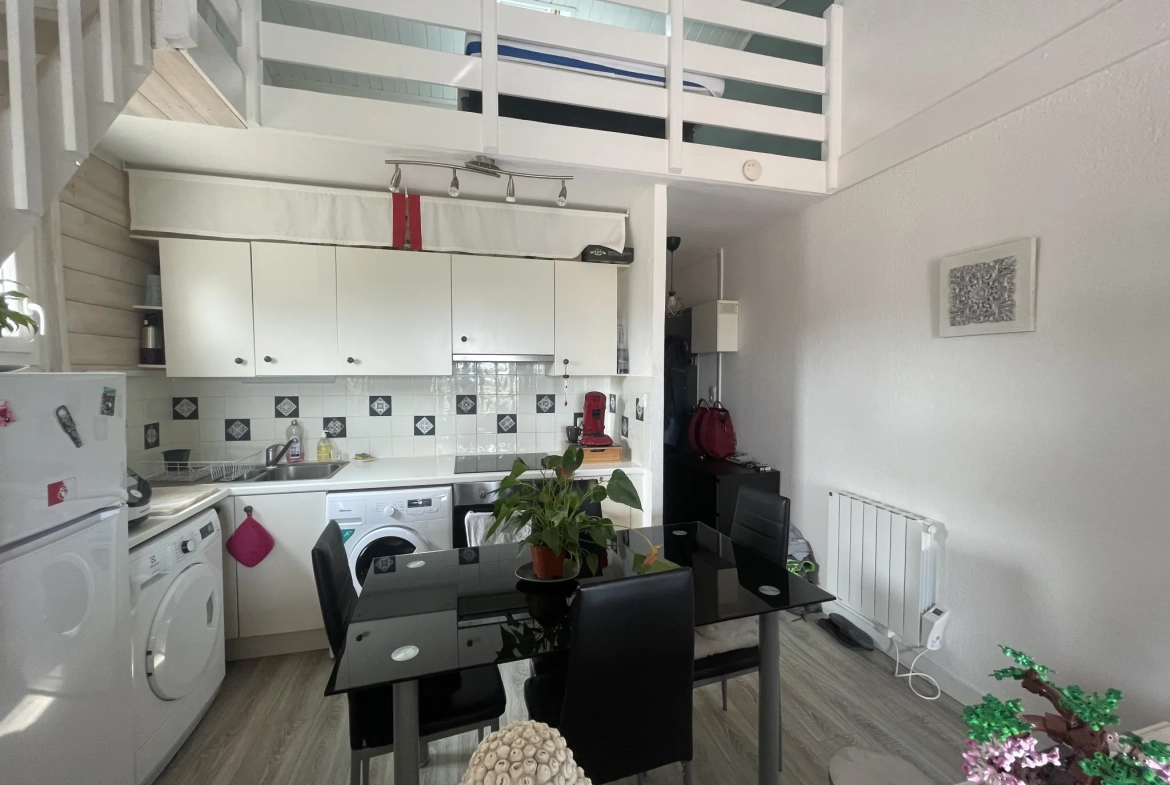 Appartement 2 pièces avec mezzanine à La Guerinière proche de la plage 