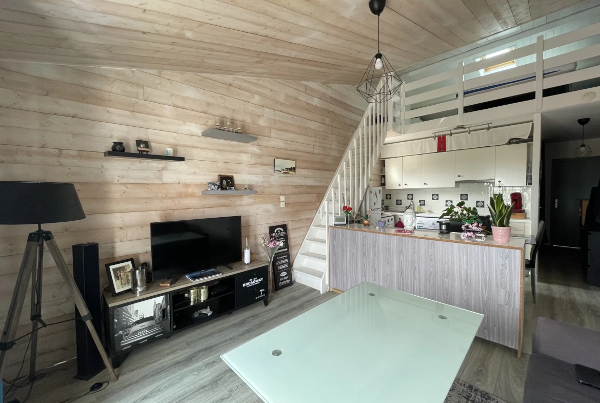 Appartement 2 pièces avec mezzanine à La Guerinière proche de la plage 
