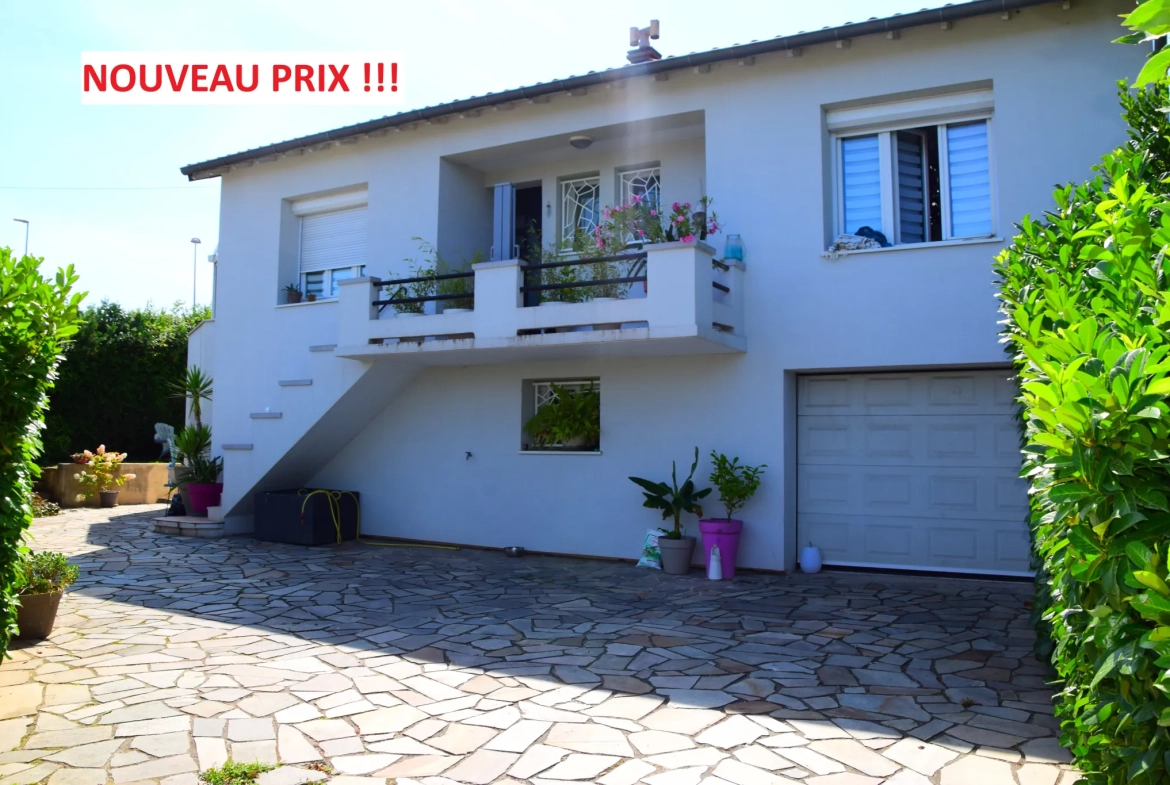 Maison familiale rénovée de 150 m² avec jardin à Aubenas en Ardèche 