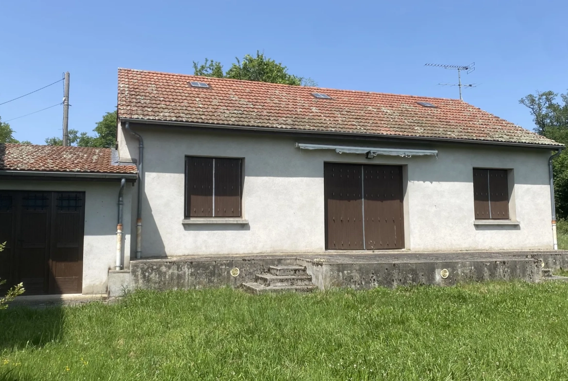 Maison de plain-pied avec vue dégagée à Saint-Dier-D'Auvergne - Idéal Famille 