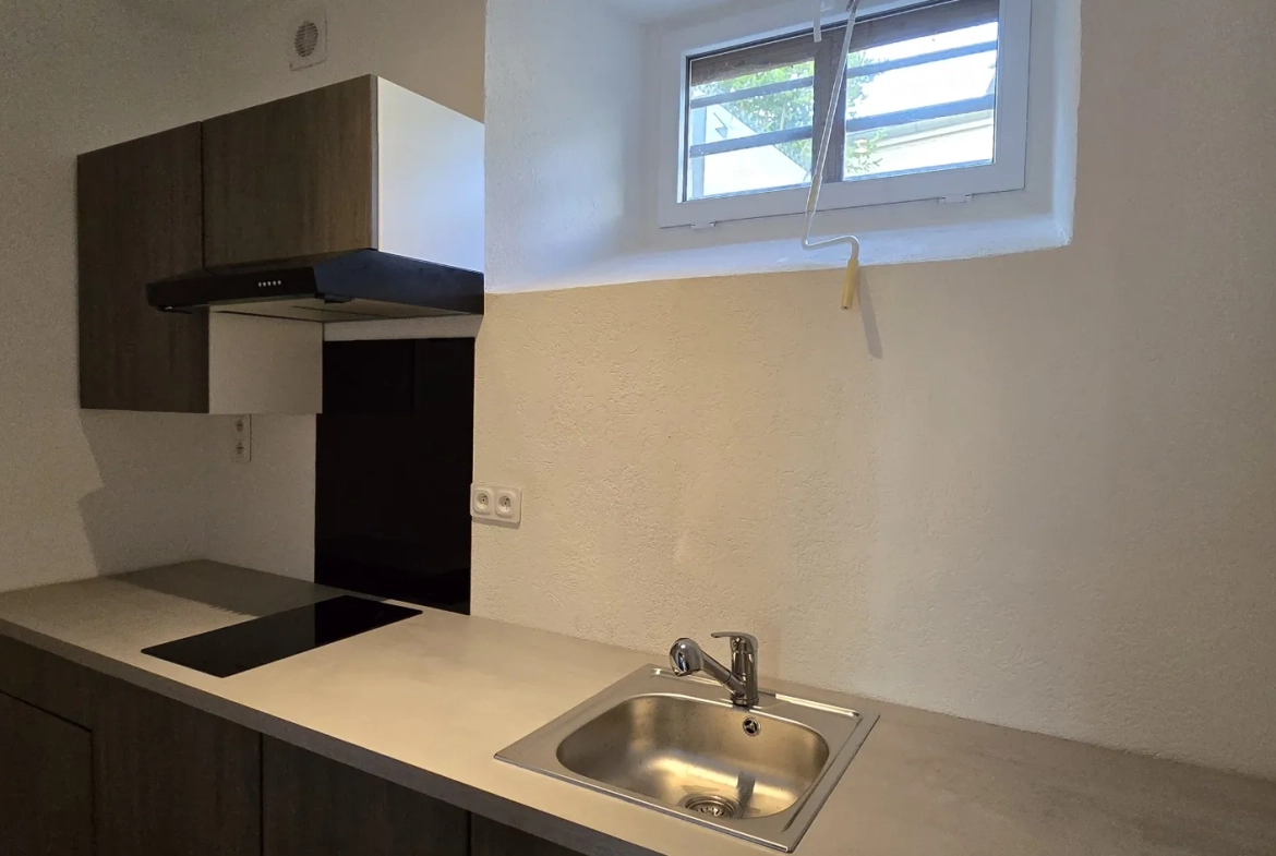 Studio meublé rénové de 28 m² à Besançon - Quartier Chaprais 