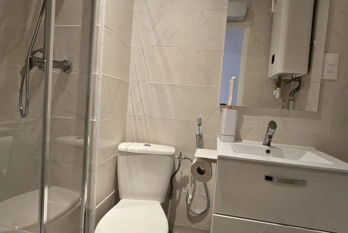 Studio meublé rénové de 28 m² à Besançon - Quartier Chaprais 