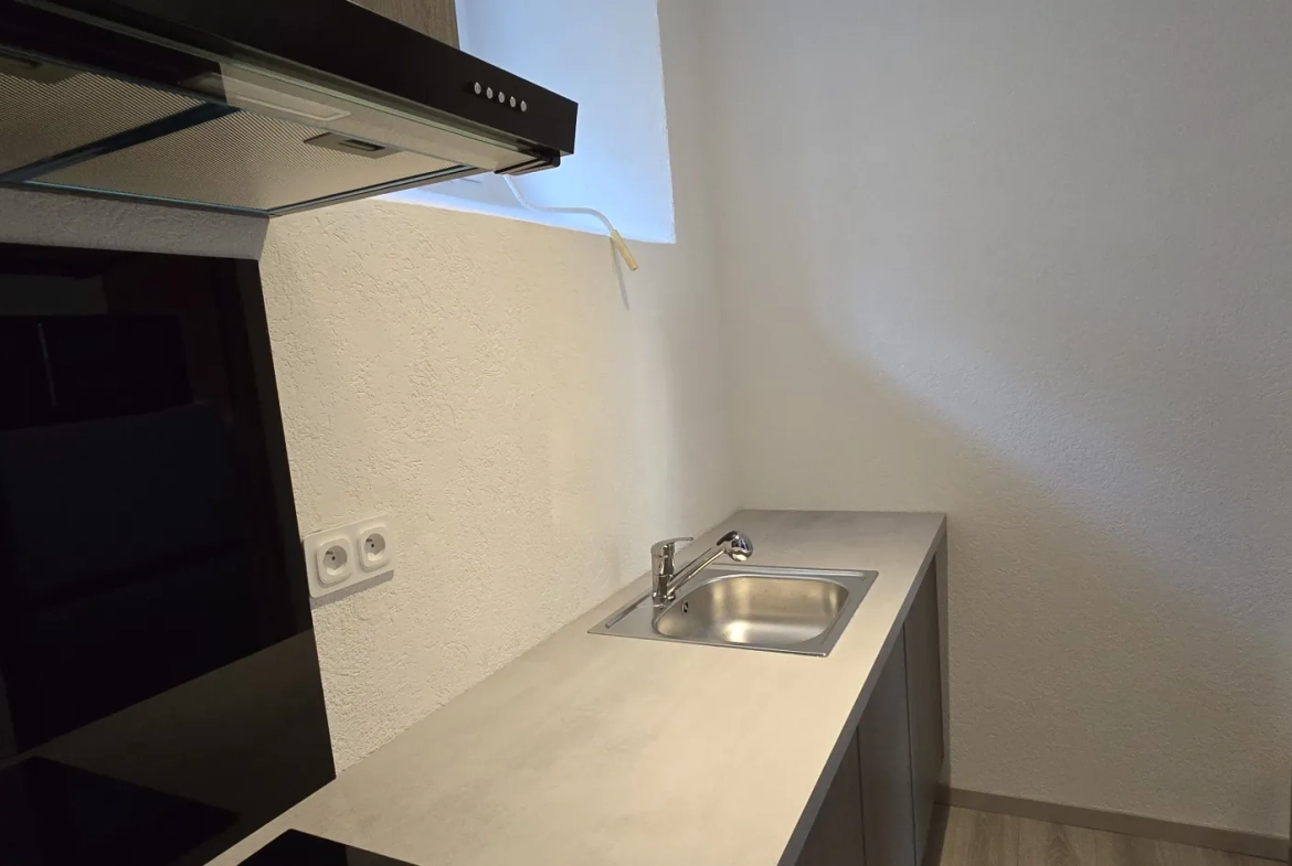 Studio meublé rénové de 28 m² à Besançon - Quartier Chaprais 