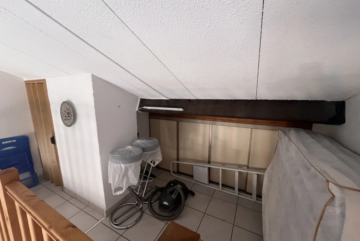 Appartement 2 pièces avec mezzanine, terrasse et vue sur Pyrénées au Barcarès 