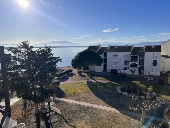 Appartement 2 pièces avec mezzanine, terrasse et vue sur Pyrénées au Barcarès