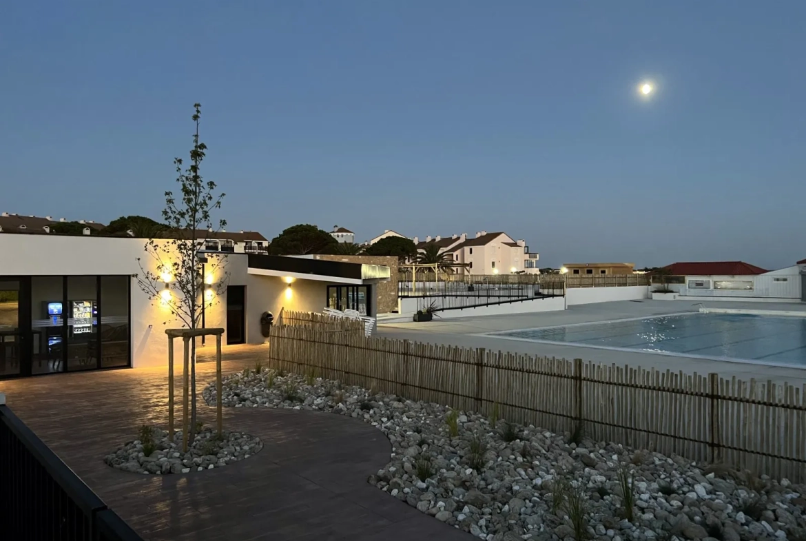 Appartement 2 pièces avec mezzanine, terrasse et vue sur Pyrénées au Barcarès 