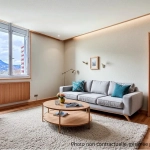Appartement T2 de 41 m² à Saint-Martin-Le-Vinoux avec balcon et parking sécurisé