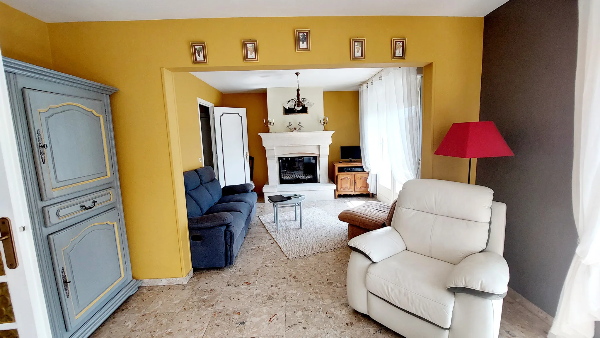 Maison 168 m² avec deux logements, jardin et garages proche de La Réole 