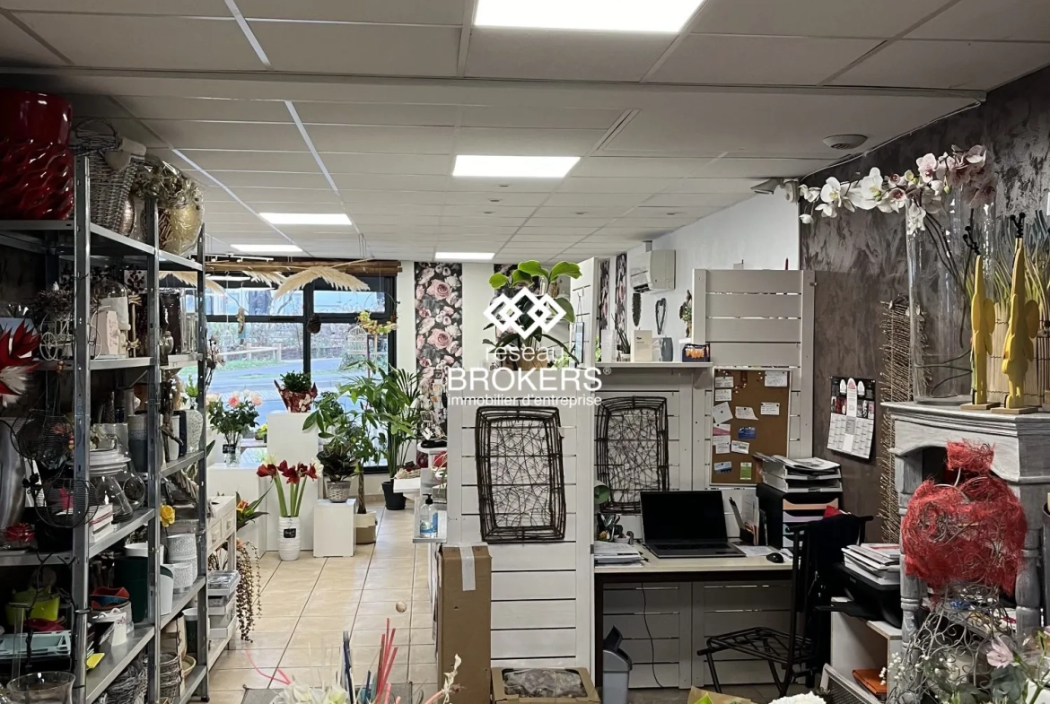 Fonds de commerce de fleurs à vendre à Charly, emplacement stratégique et fort potentiel 