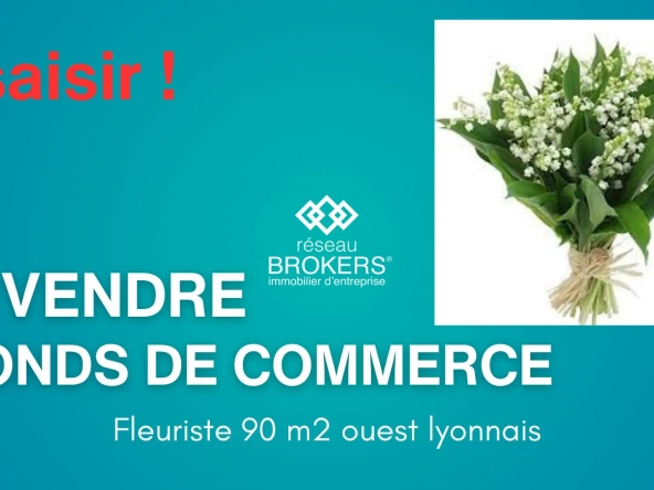 Fonds de commerce de fleurs à vendre à Charly, emplacement stratégique et fort potentiel