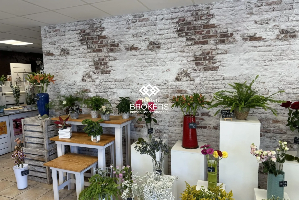 Fonds de commerce de fleurs à vendre à Charly, emplacement stratégique et fort potentiel 