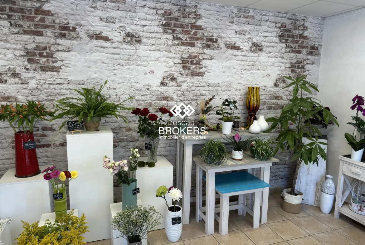 Fonds de commerce de fleurs à vendre à Charly, emplacement stratégique et fort potentiel 