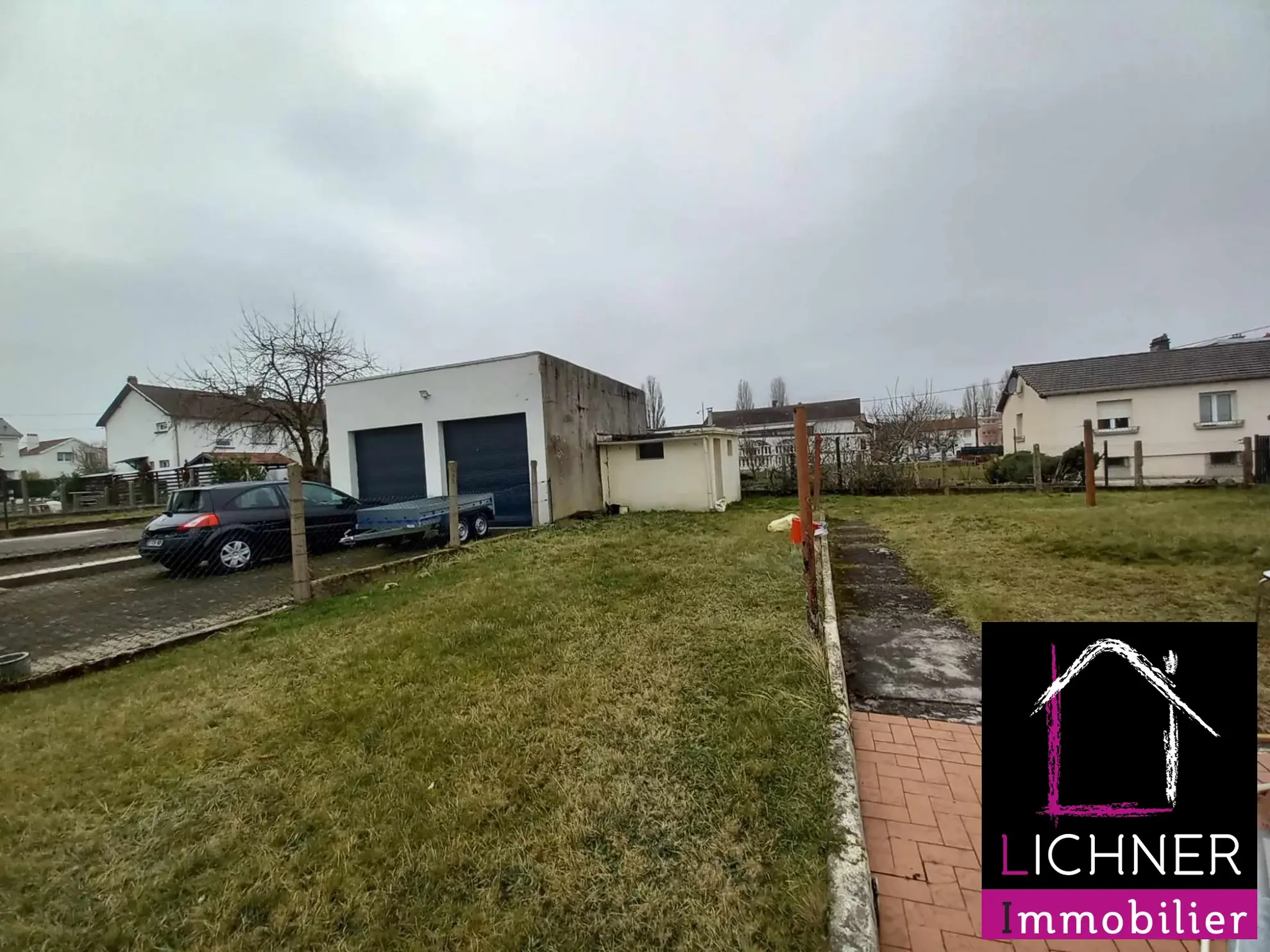 Maison semi-mitoyenne à Creutzwald - 103 m² avec jardin et garage 