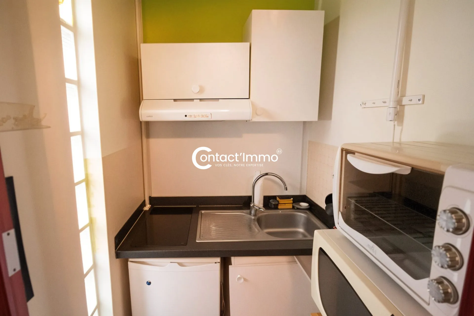 Studio lumineux de 22 m² avec balcon à Royat face aux Thermes - Clermont-Ferrand 