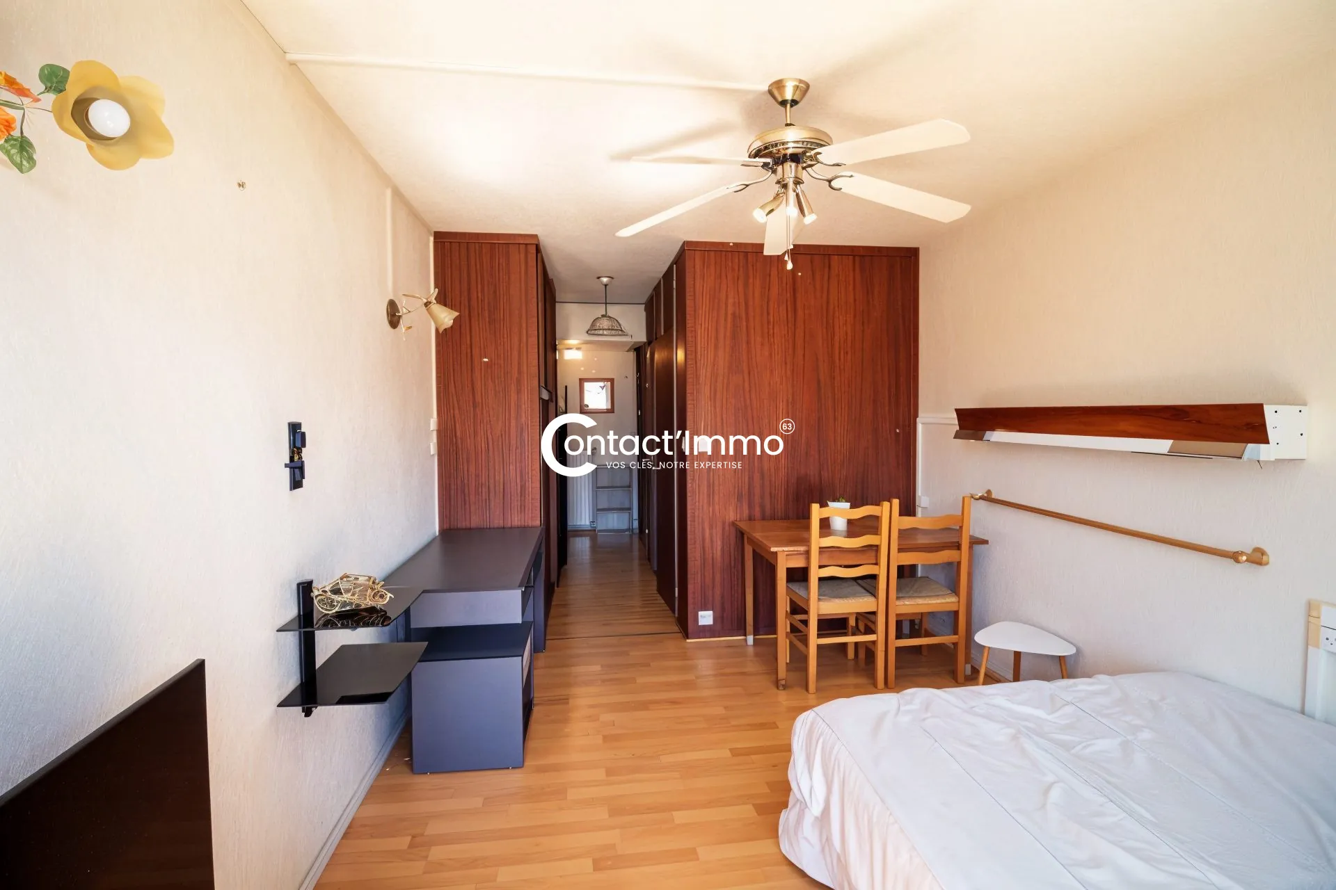 Studio lumineux de 22 m² avec balcon à Royat face aux Thermes - Clermont-Ferrand 