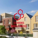 Appartement T2 lumineux avec terrasse et jardin à Melun à vendre