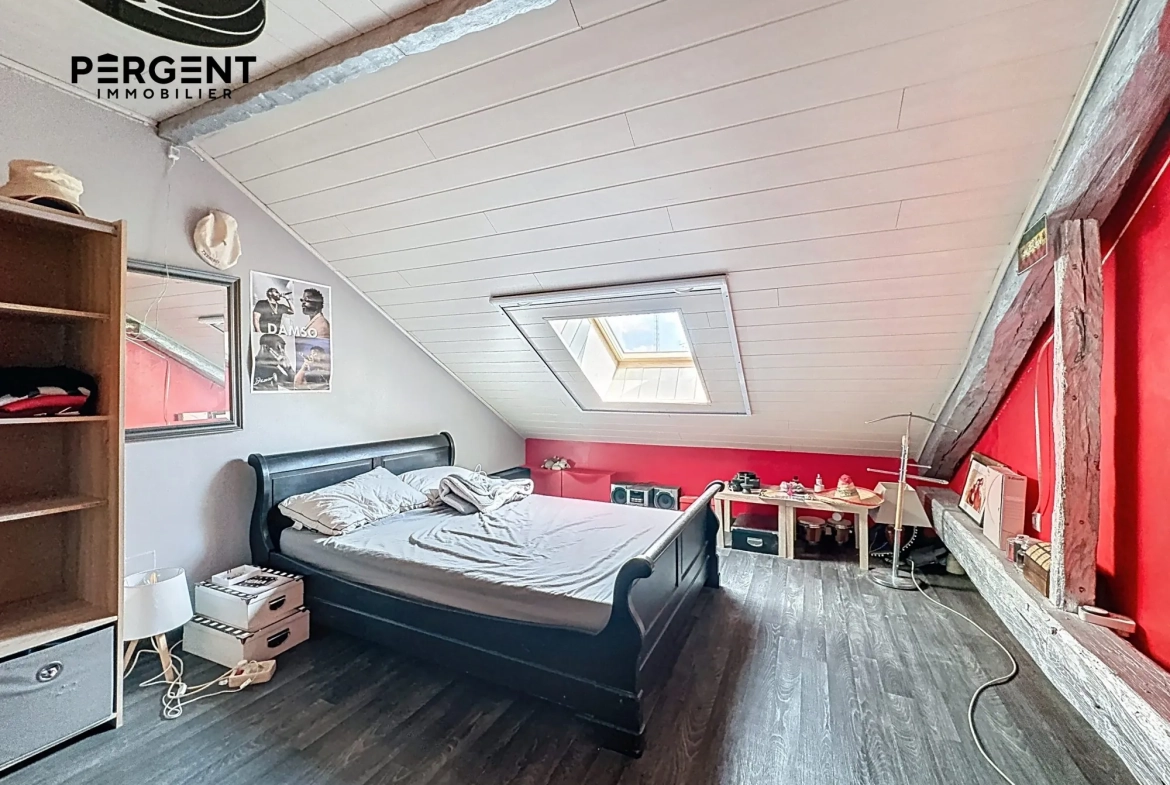 Belle maison de village de 132 m² avec terrasse et jardin à La Francheville 