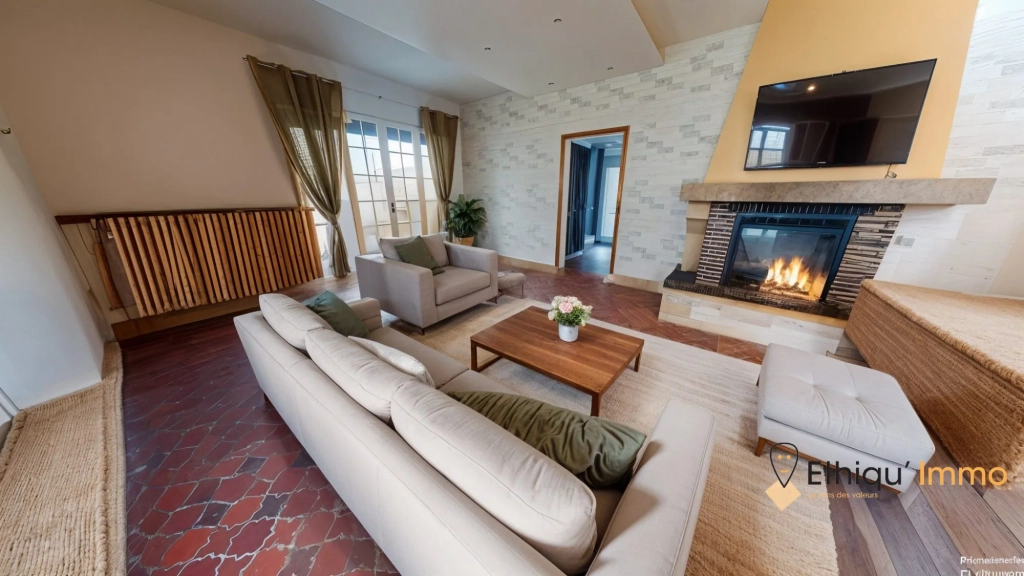 Maison familiale de 170m² avec garage et cour intérieure dans le vignoble baralbin