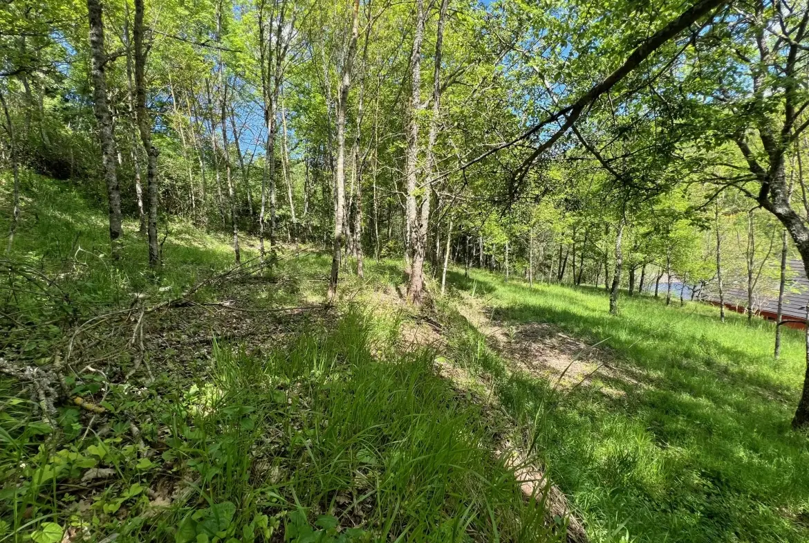 Terrain constructible de 2076 m² à Saint Beauzely avec vue dégagée et environnement naturel 