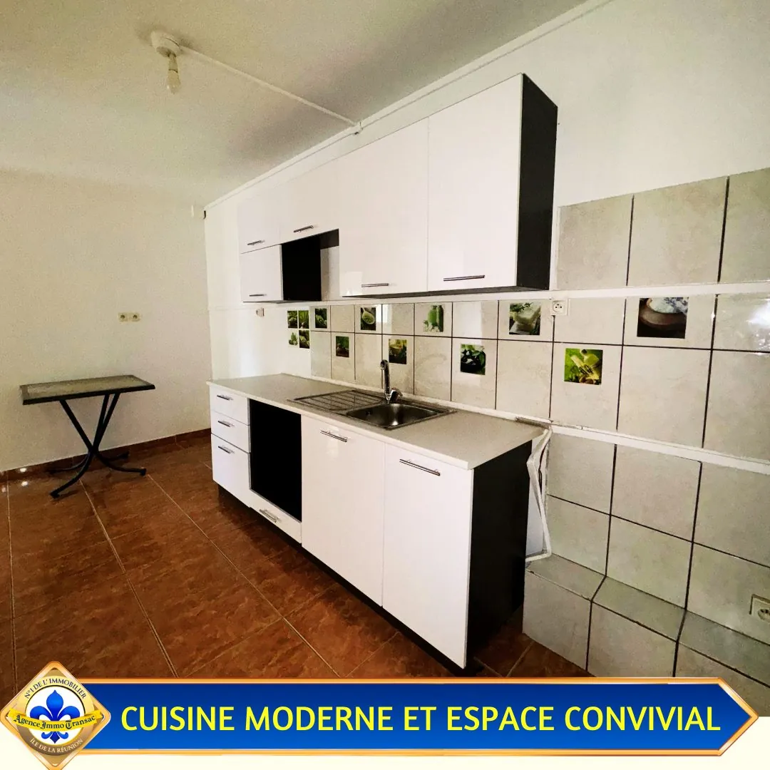 Appartement T3 avec jardin privatif à Saint-Denis - Emplacement privilégié 