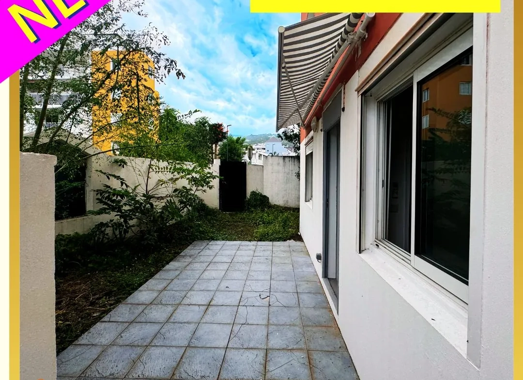 Appartement T3 avec jardin privatif à Saint-Denis - Emplacement privilégié 