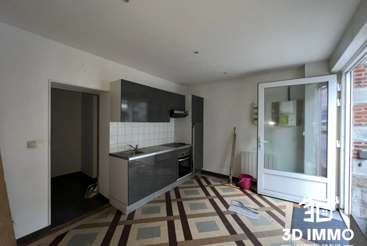 Immeuble de rapport à Avesnes-sur-Helpe – Deux logements loués, forte rentabilité 