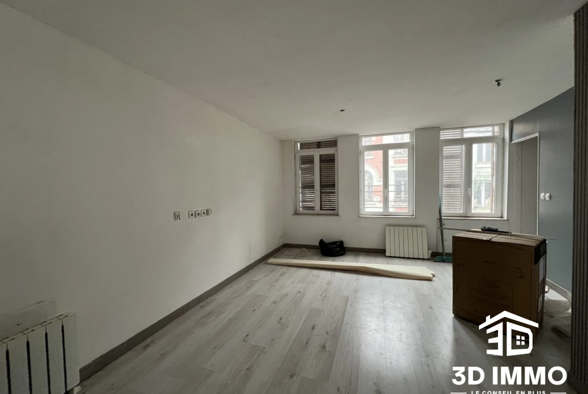 Immeuble de rapport à Avesnes-sur-Helpe – Deux logements loués, forte rentabilité 
