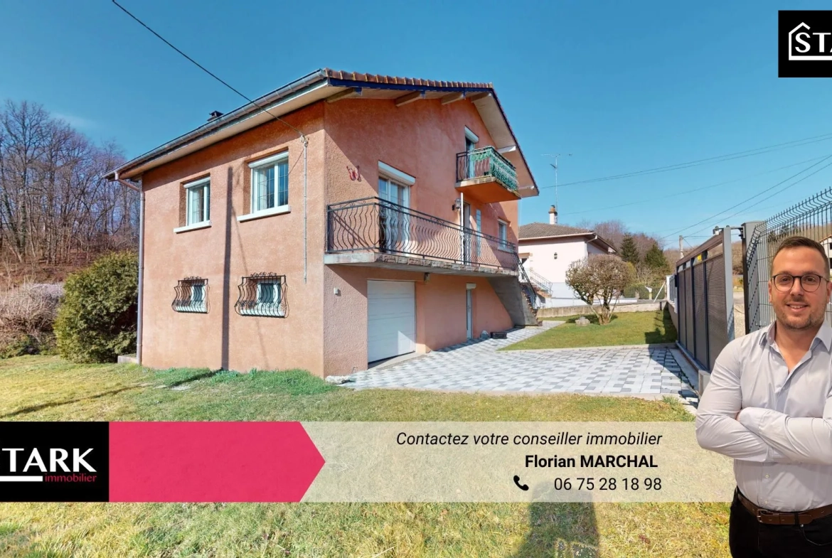 Maison familiale lumineuse de 145m² à Evette Salbert, proche forêt et au calme 