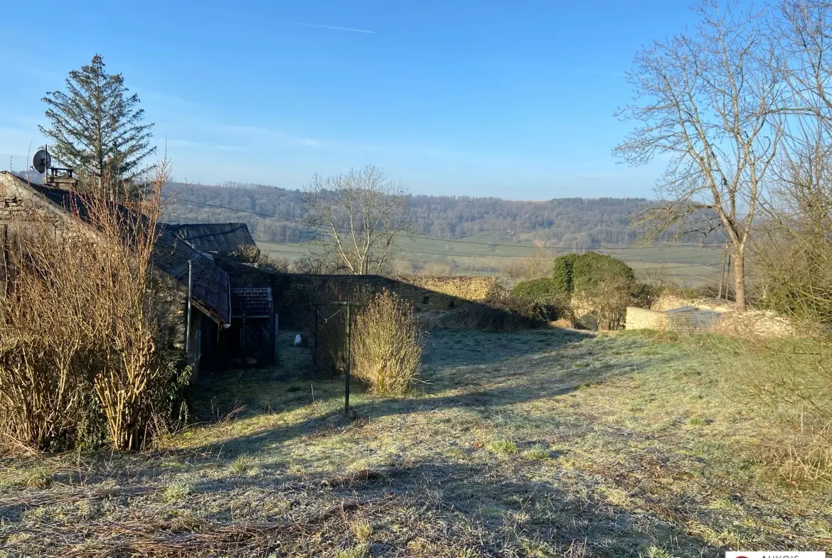 Maison ancienne à vendre à Montbard avec dépendances et grand terrain 
