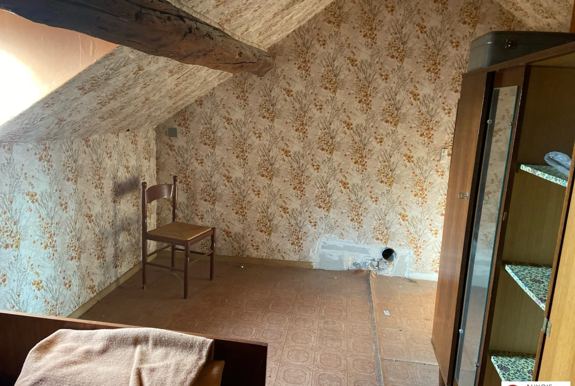 Maison ancienne à vendre à Montbard avec dépendances et grand terrain 