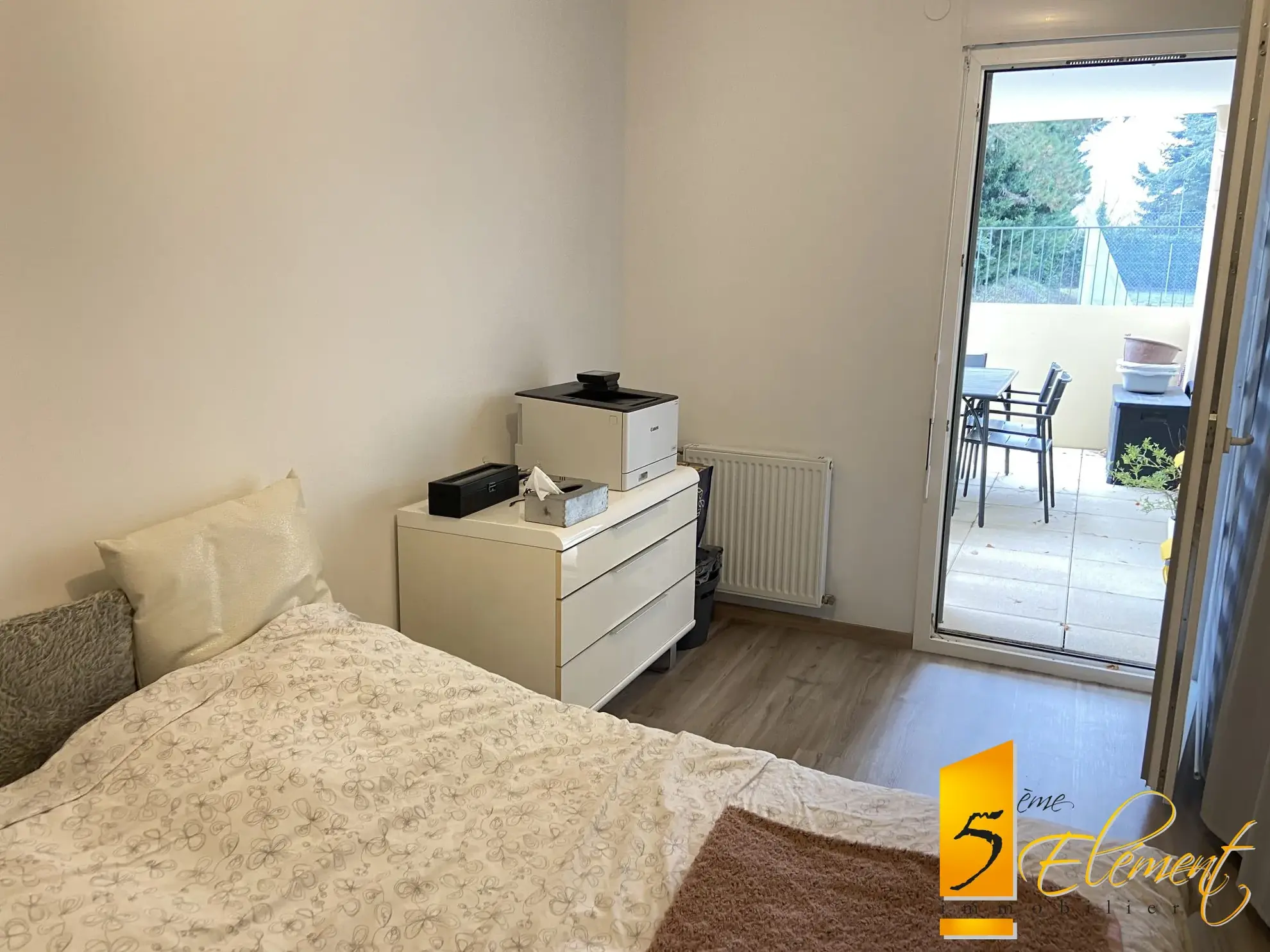 Appartement T2 avec terrasse à Gleizé - 48 m², parking privé, calme et lumineux 