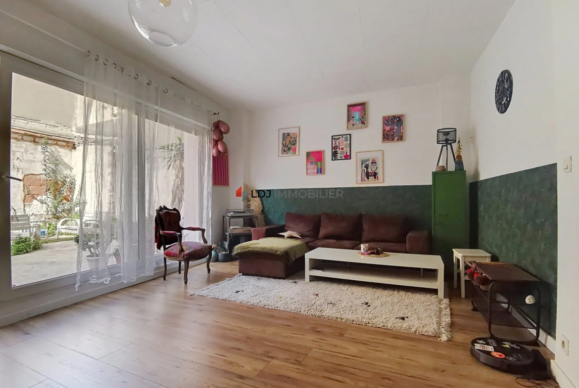 Appartement de 48 m² avec cour privée à Perpignan – Idéal calme et confort 