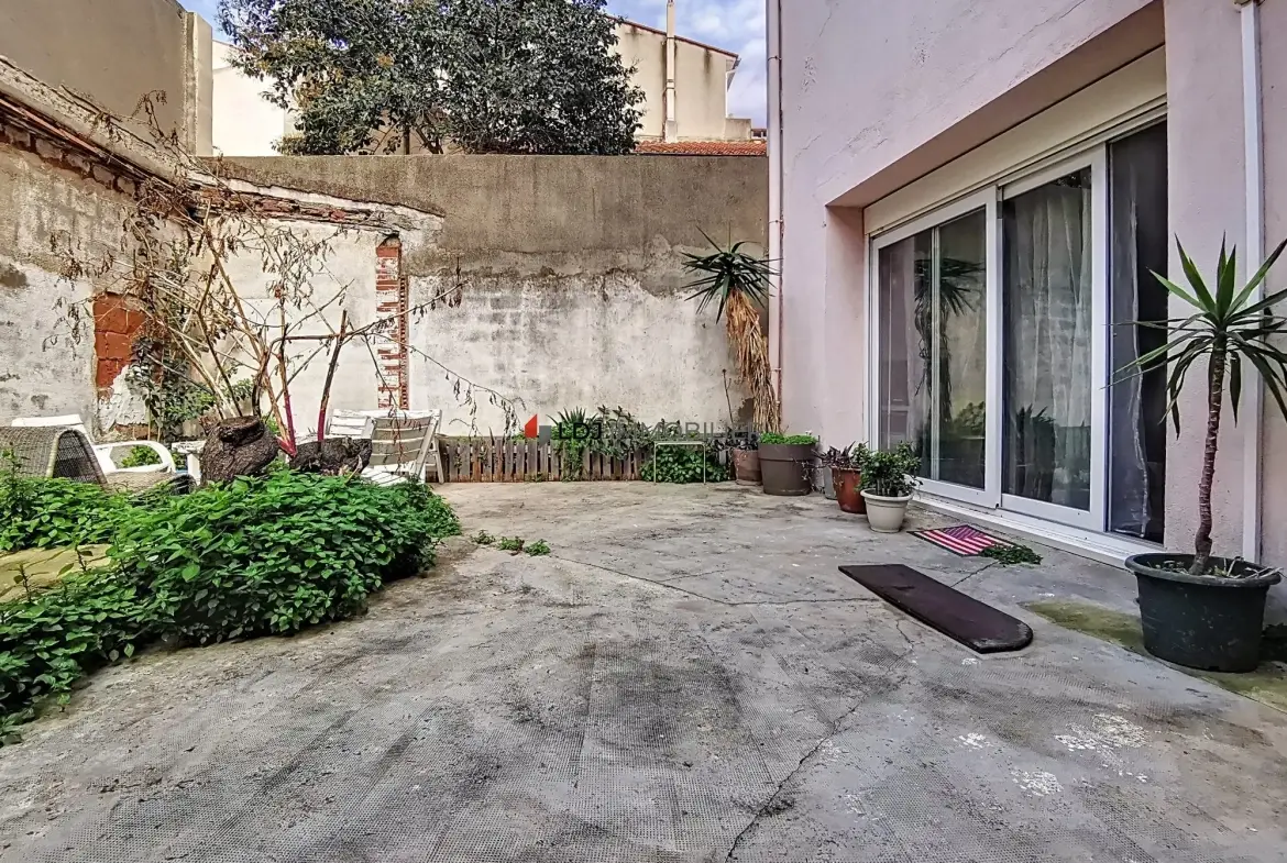 Appartement de 48 m² avec cour privée à Perpignan – Idéal calme et confort 