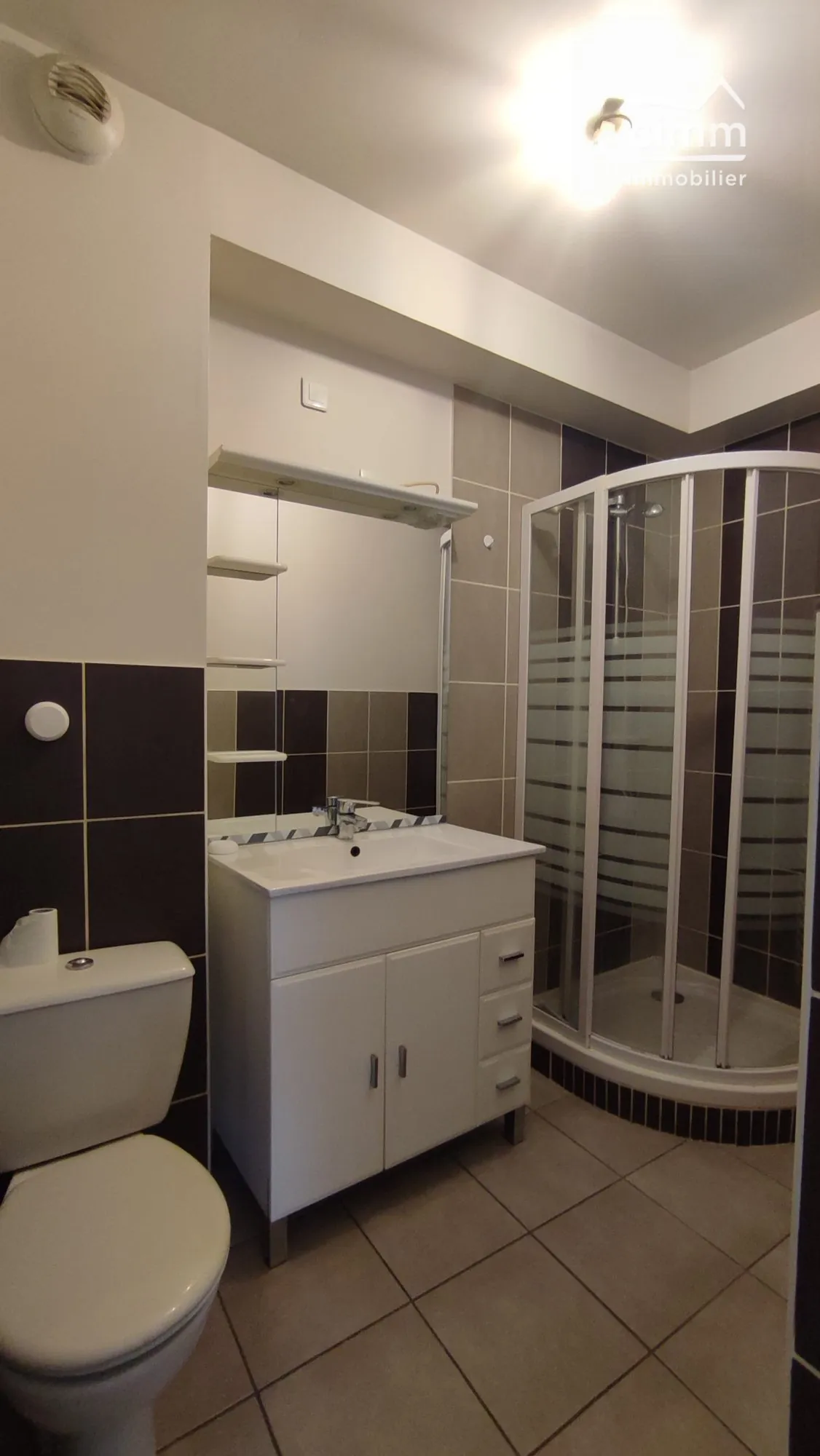 Appartement T2 à Tullins de 38,46 m² proche commerces et transports 