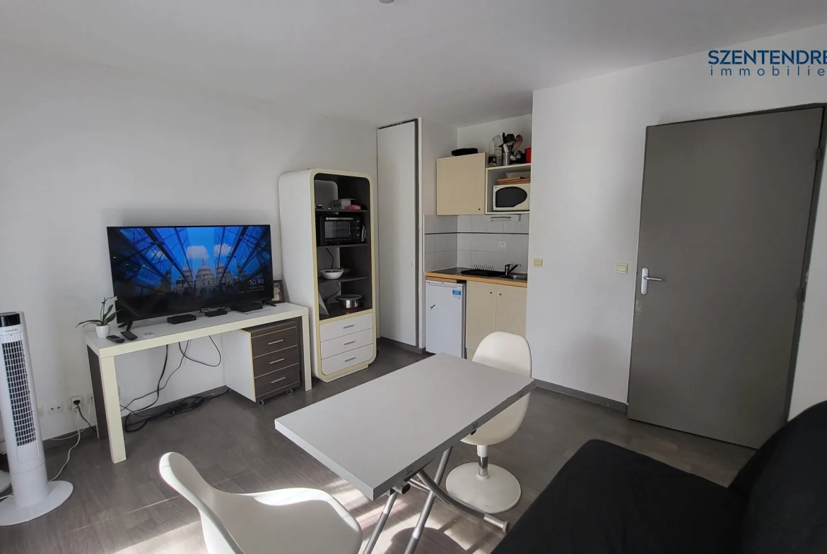 Appartement à vendre Montpellier Szentendrei immobilier Investissez dans un appartement 2 pièces loué à Montpellier Port Marianne 