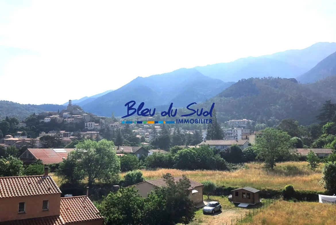 Appartement T2 avec balcon, cave et garage à Vernet-les-Bains 