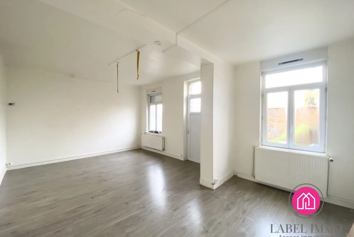 Maison mitoyenne 4 chambres à Aniche - Idéal famille ou investissement 