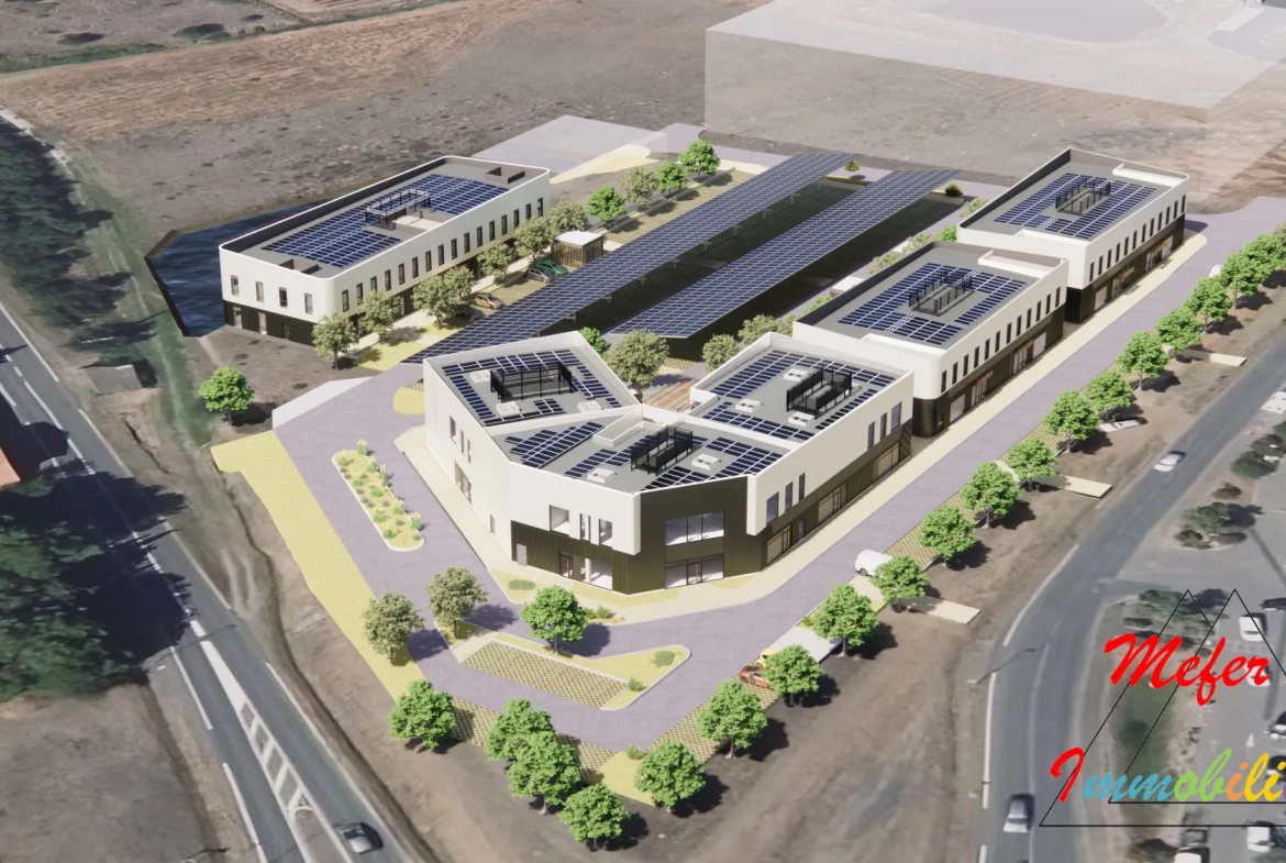 Opportunité d'achat de bureaux et commerces stratégiques à Marseillan 