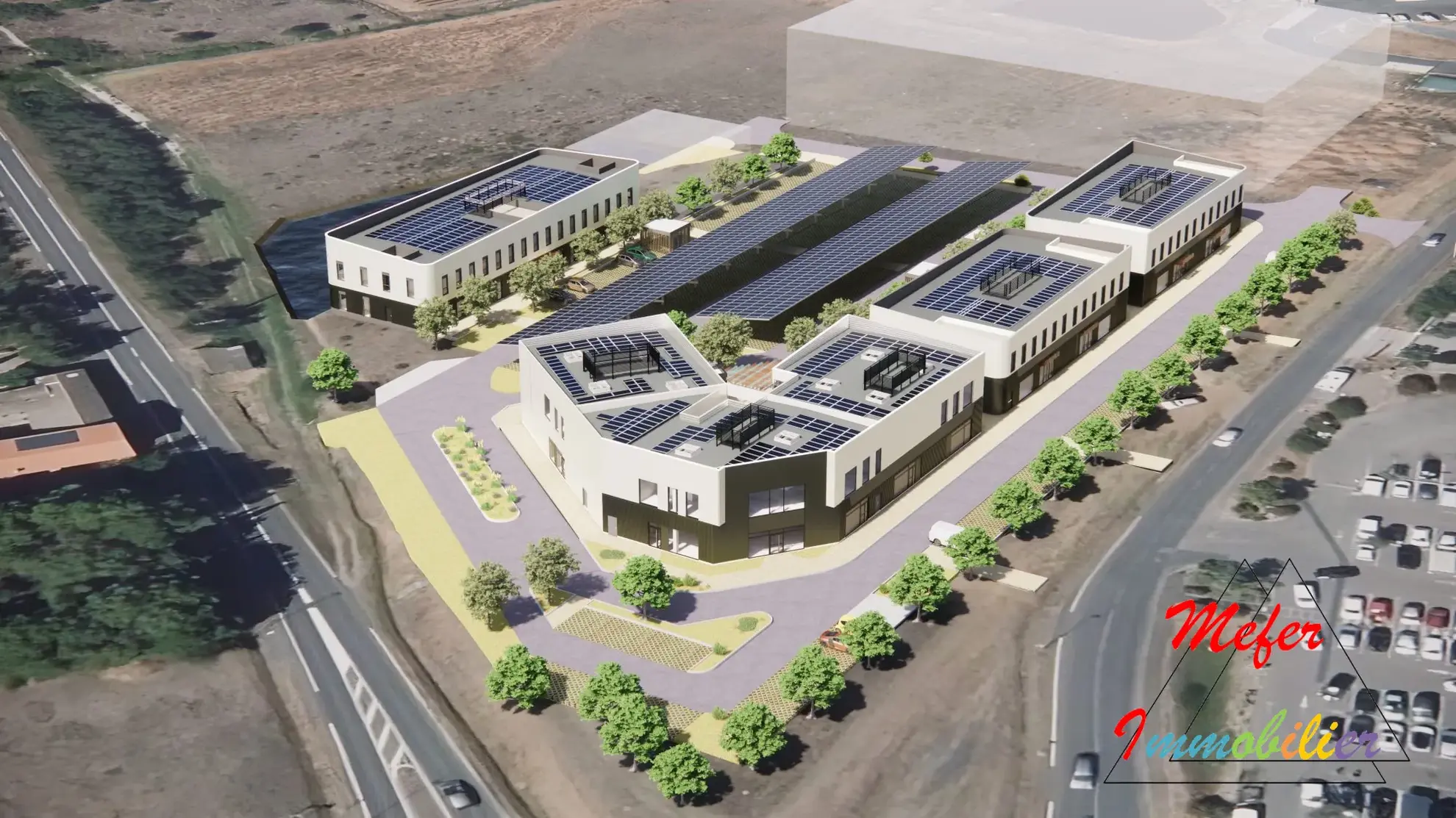 Opportunité d'achat de bureaux et commerces stratégiques à Marseillan 