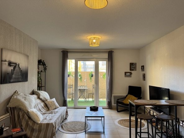Appartement 2 pièces avec balcon, parking privé à Narbonne - Quai d'Alsace