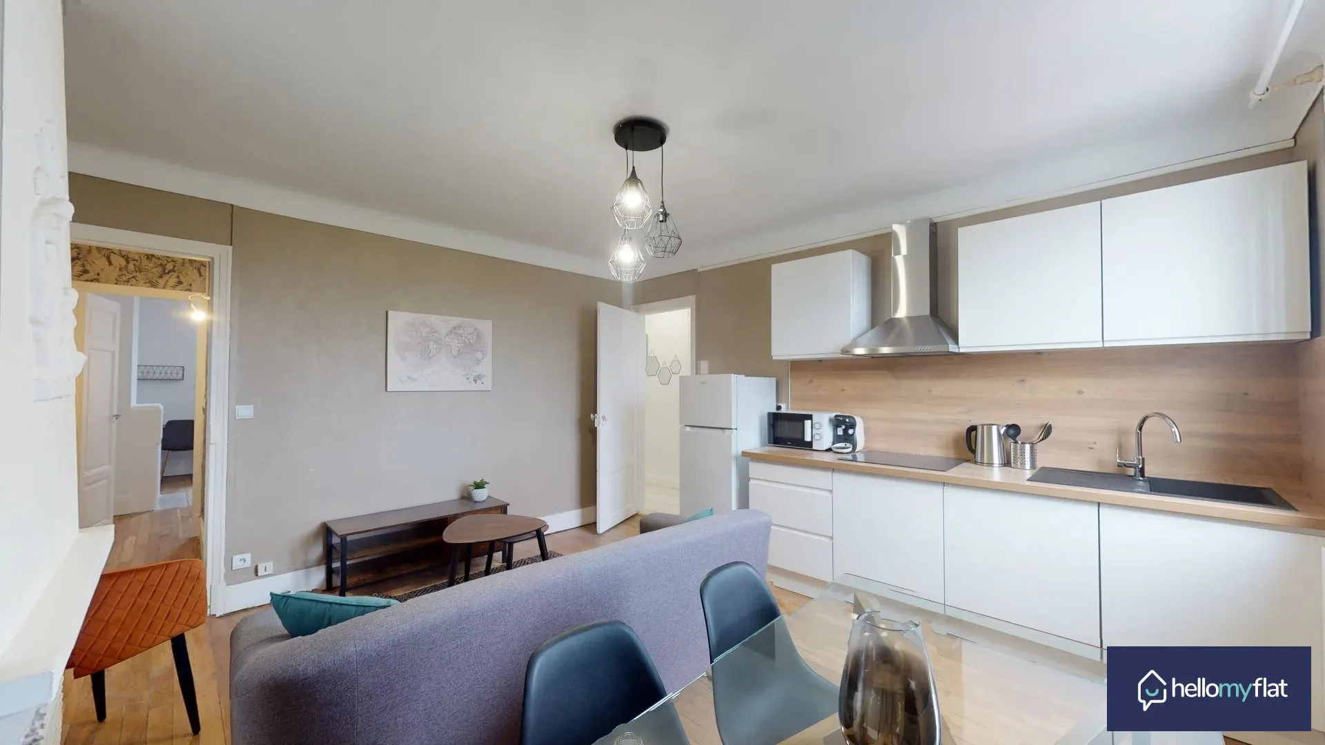 Appartement 3 chambres rénové à Reims, idéal investissement, 61 m² 