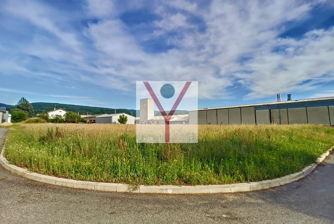 Terrains Professionnels à Saint Jean Le Vieux - Zone UX, Idéal pour artisans et commerçants 