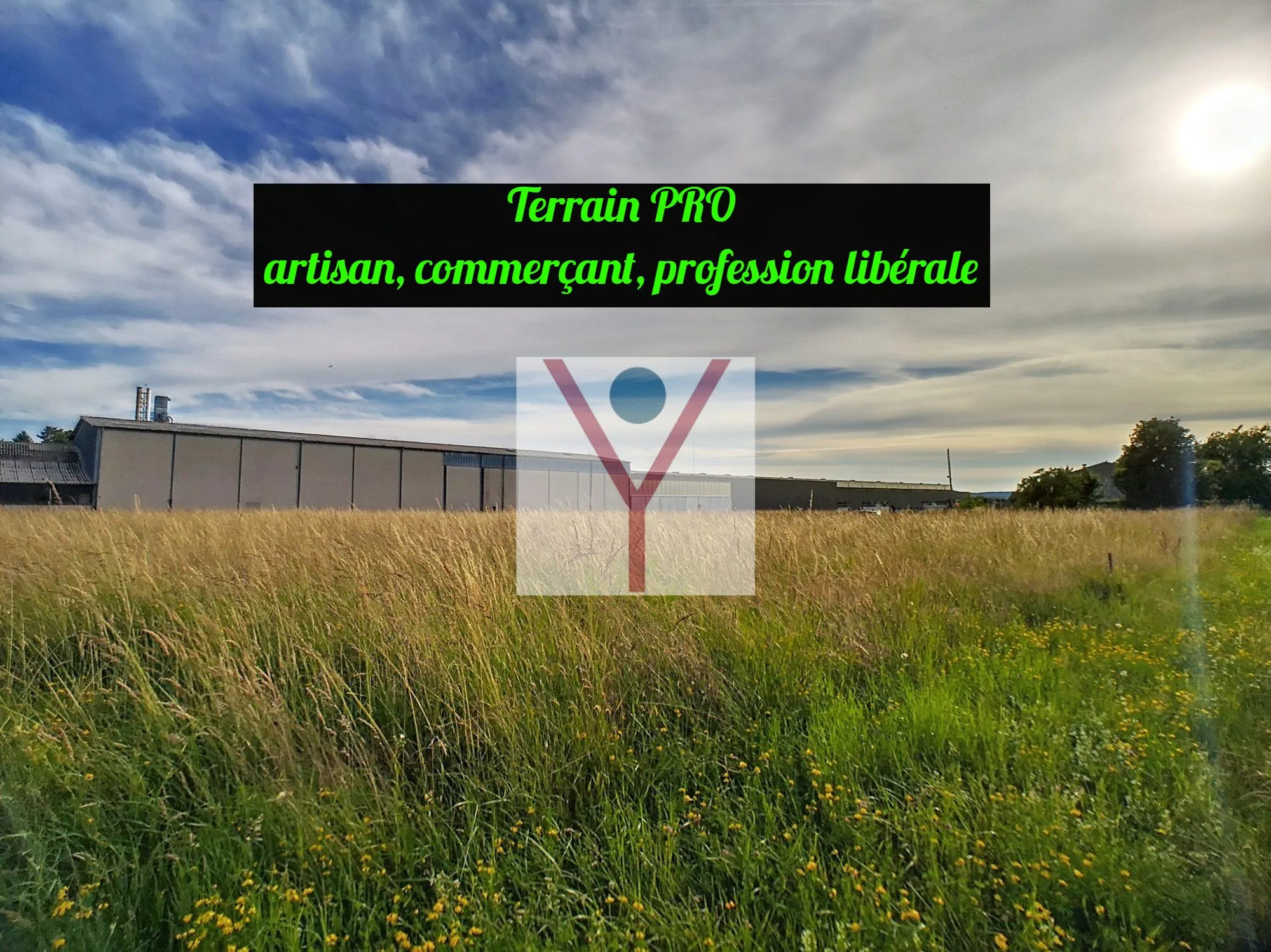 Terrains Professionnels à Saint Jean Le Vieux - Zone UX, Idéal pour artisans et commerçants 