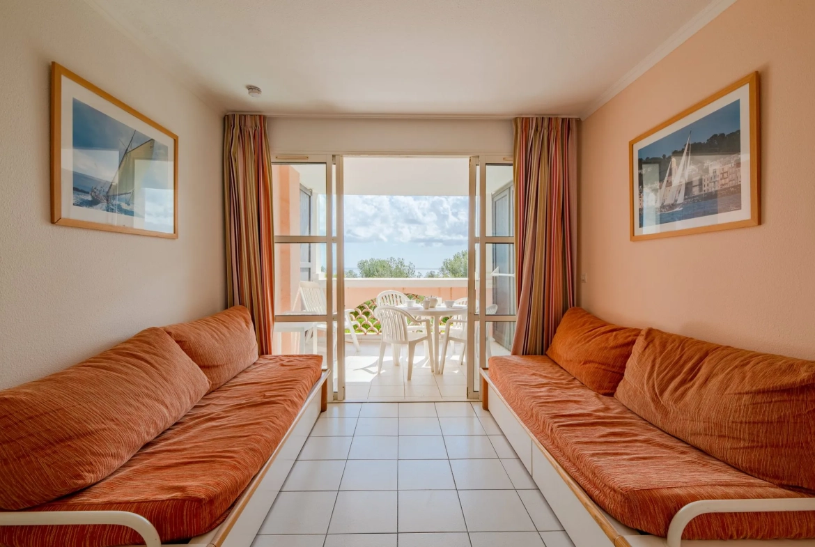 Appartement 2 pièces avec vue mer à Cap Esterel - Saint-Raphaël 