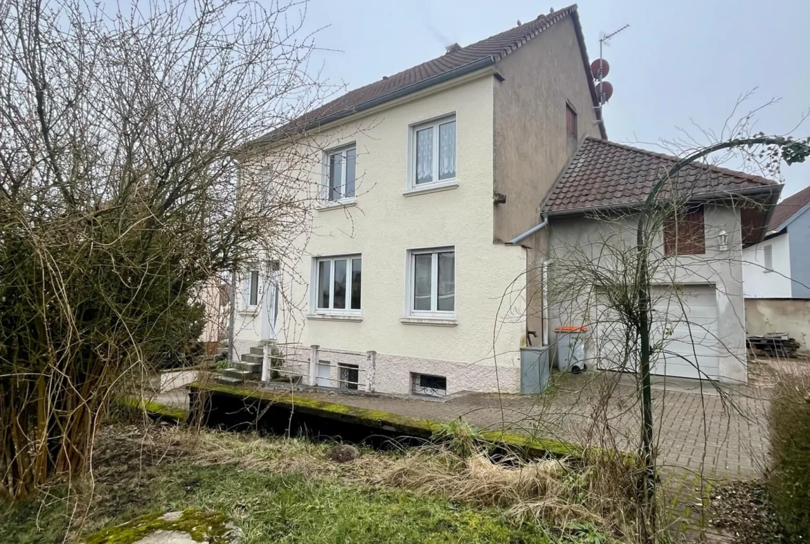 Maison individuelle à vendre dans le quartier Folpersviller à Sarreguemines 