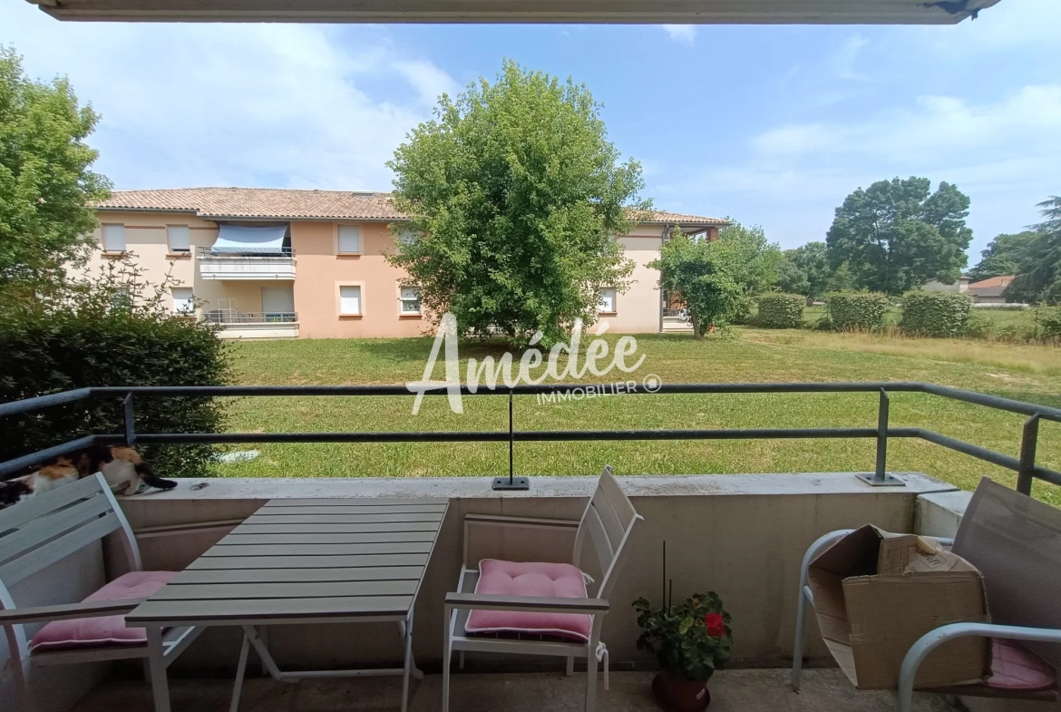 Appartement T2 à Castelsarrasin avec Parking, Investissement Locatif Sécurisé 