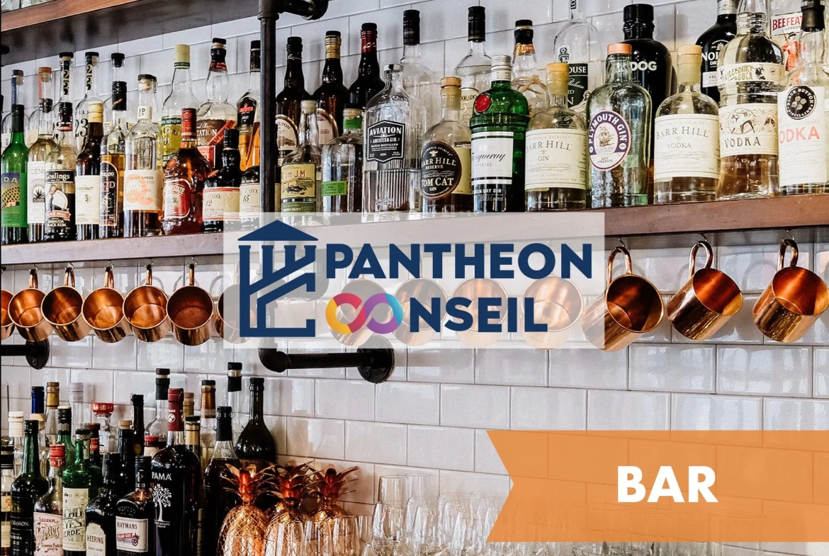 Fonds de commerce de bar-brasserie avec licence IV à Paris 2ème dans le quartier Bourse 