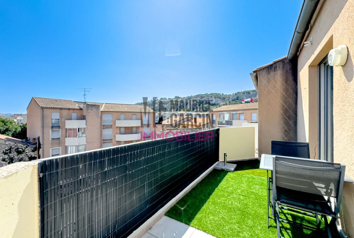 Appartement T3 rénové avec terrasse et parking à Cavaillon 